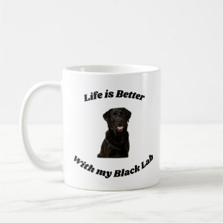 Black Lab Retriever Mug gift