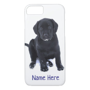 Black Lab - Snow Puppy Case-Mate iPhone Case