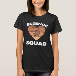 Black Lab Tech Clinical Lab STEM Science Squad Tea T-Shirt