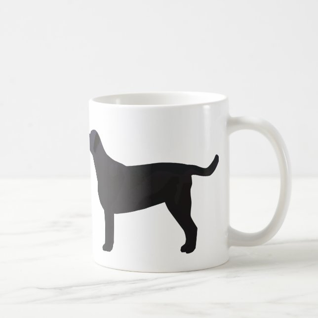 Black Lab Templates Ready to Customise Coffee Mug (Right)