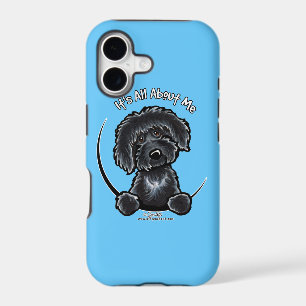 Black Labradoodle Its All About Me Off-Leash Art™
