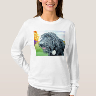 Black Labradoodle Ralph T-shirt