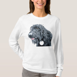 Black Labradoodle T-shirt