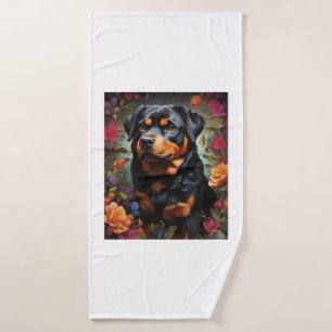 Black Labrador, black wins, The Enchanting Tale of Bath Towel