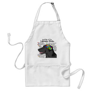 Black Labrador Brain Atlas Standard Apron