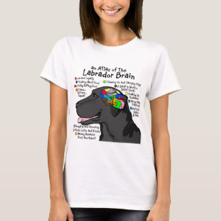 Black Labrador Brain Atlas T-Shirt