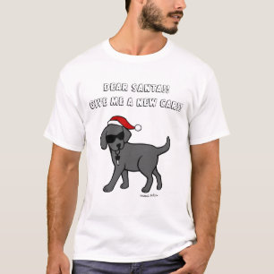 Black Labrador Cartoon Christmas Shirts