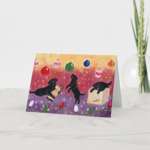 Black Labrador Christmas Cards