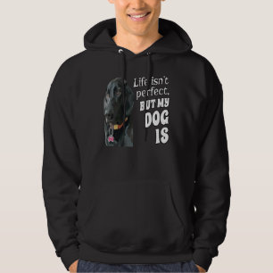 Black Labrador Dog Pet Owner Life Isn T Perfect Bu Hoodie