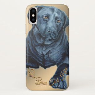 Black Labrador iPhone Cases Custom Smartphone Case