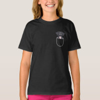 Black Labrador, Lab In The Breast Pocket