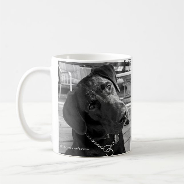 Black Labrador Mug (Left)