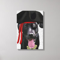 Black Labrador Pirate