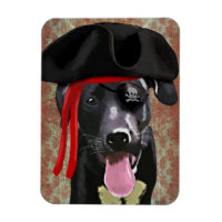Black Labrador Pirate Dog