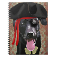 Black Labrador Pirate Dog