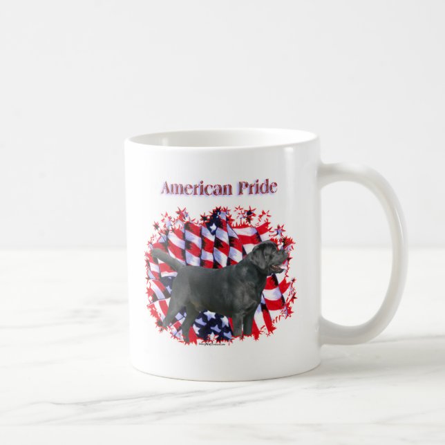 Black Labrador Pride Coffee Mug (Right)