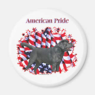 Black Labrador Pride - Magnet