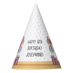 Black Labrador Retriever Lab Dog Happy Birthday Party Hat