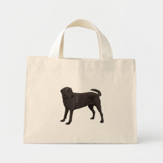 Black Labrador Retriever Tote Bag
