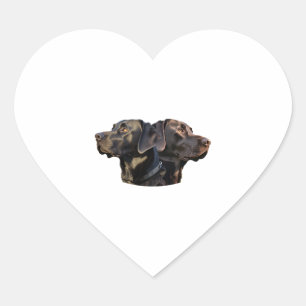 Black Labrador stickers