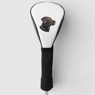 Black Labrador stickers 2 Golf Head Cover