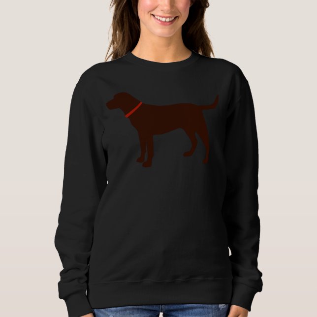 Black Labrador Sweatshirt (Front)