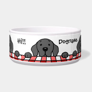 Black Labrador watching you Kitchen