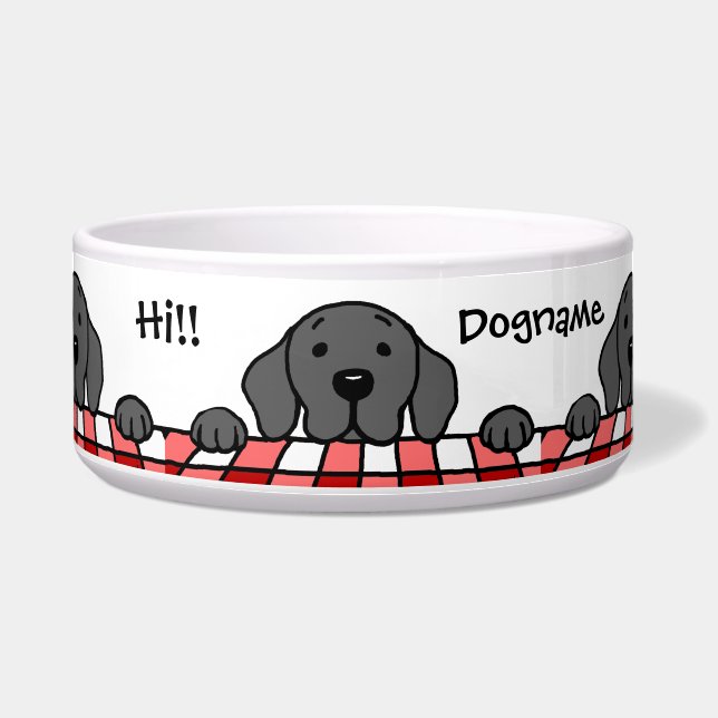 Black Labrador watching you Kitchen (Front)