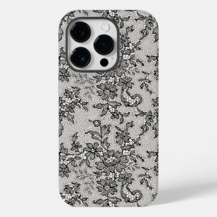 Black Lace Case-Mate iPhone 14 Pro Case