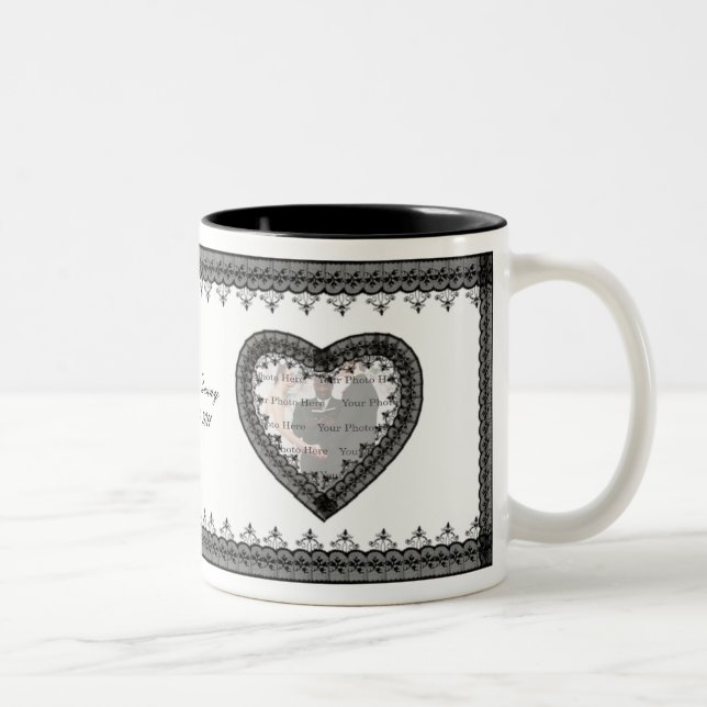 Black Lace Mug (Right)