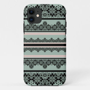 Black lace , openwork  Case-Mate iPhone case
