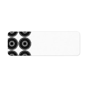 Black Lace Pattern Design. Custom