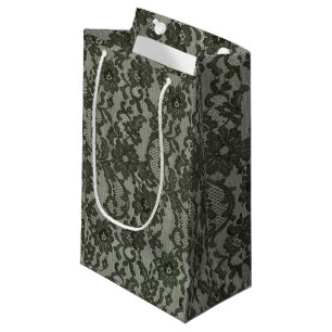 Black Lace Small Gift Bag