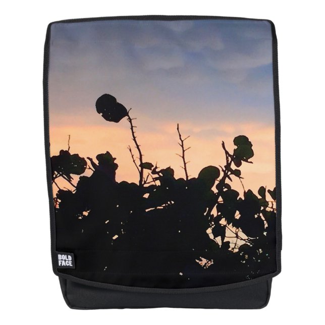 Black Lace Sunset Backpack (Front)