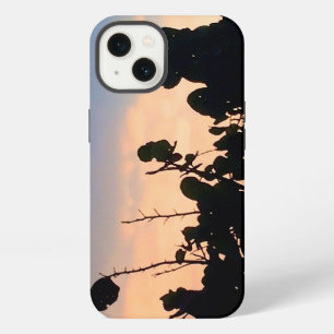 Black Lace Sunset iPhone 13 Case
