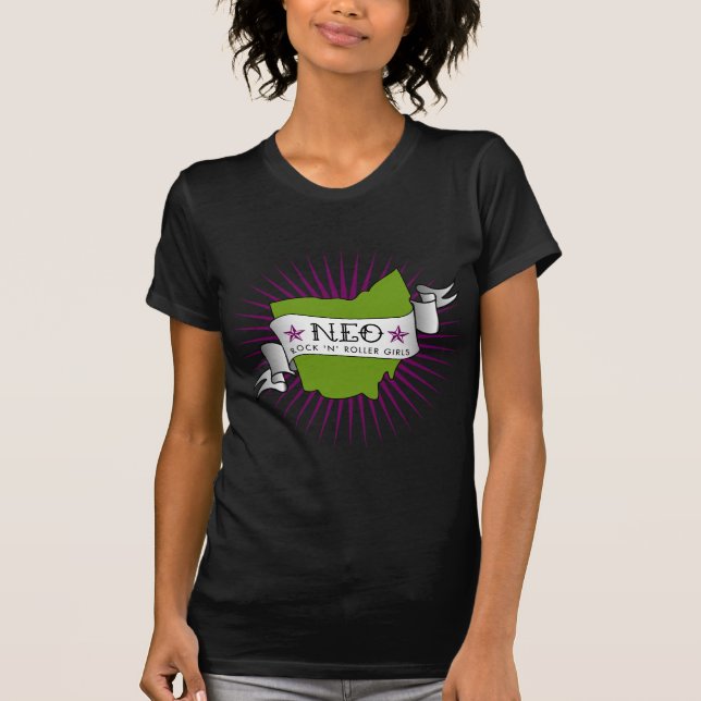 black ladies tee (Front)