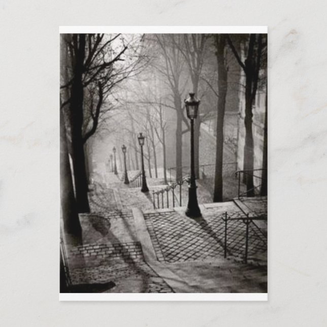 Black lamps postcard (Front)