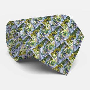 Black Langur Monkeys Eating, Necktie