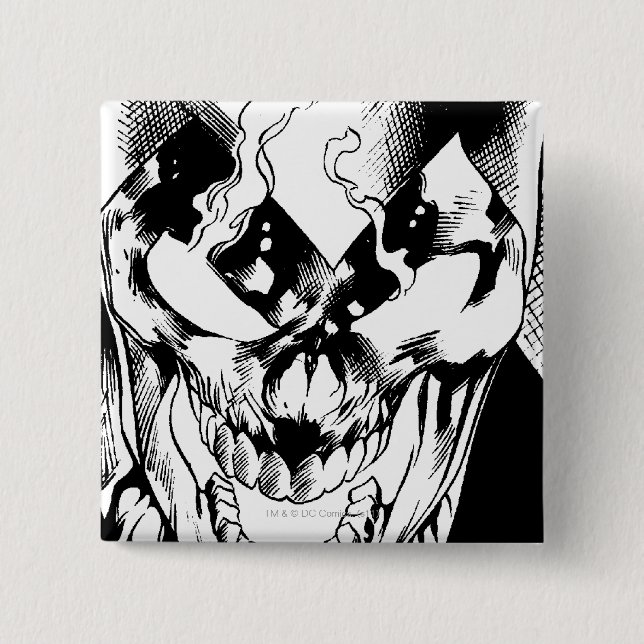 Black Lantern 15 Cm Square Badge (Front)