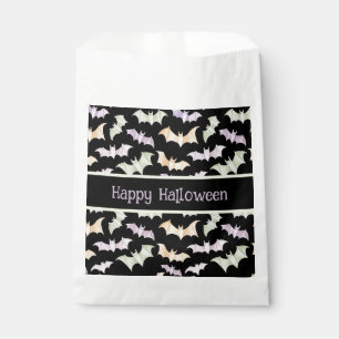 Black Lavender Mint Bats Halloween Favour Bags