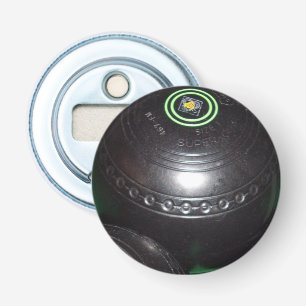 Black_Lawn_Bowl_Magnetic_Round_Bottle_Opener Bottle Opener