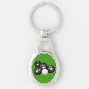 Black Lawn Bowls, Key Ring