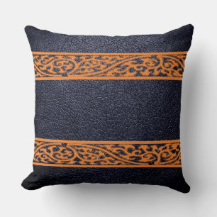 Black Leather Cushion