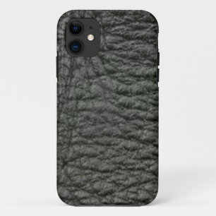 Black Leather Effect Case-Mate iPhone Case