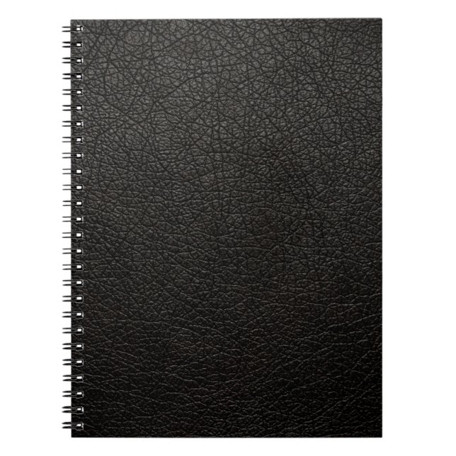 Black Leather Notebook (Front)