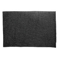 Black leather: seamless closeup texture.