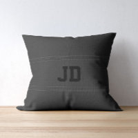 Black Leather Texture Black Monpogram