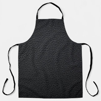Black leather texture or background. leather,textu apron