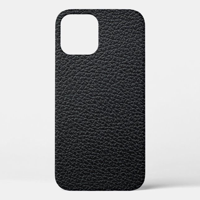 Black leather texture or background. leather,textu Case-Mate iPhone case (Back)