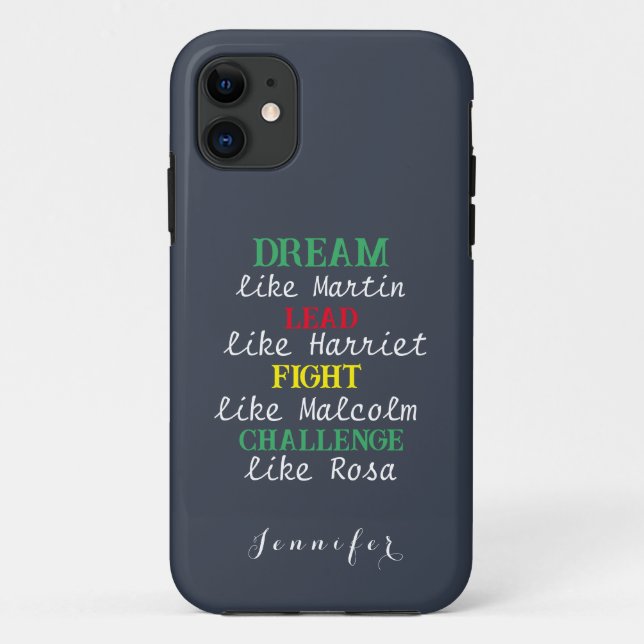 Black legacy  BLM black history month 2024 Case-Mate iPhone Case (Back)